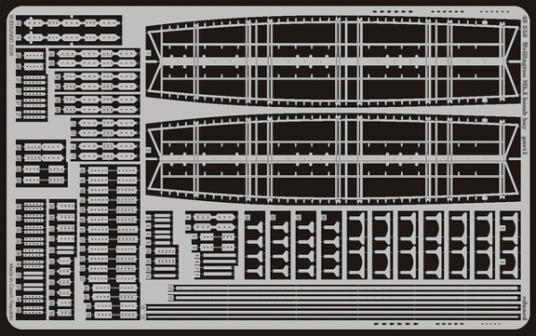 Eduard 48550 Wellington bomb bay (for Trumpeter kits) 1/48