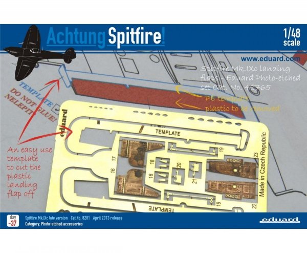 Eduard SIN64809 SPITFIRE Mk. IX ADVANCED 1/48 (Eduard)