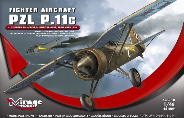Mirage 481009 PZL P.11c 1/48