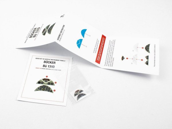 Red Fox Studio QS-32079 Bücker Bü 131D ICM 1/32