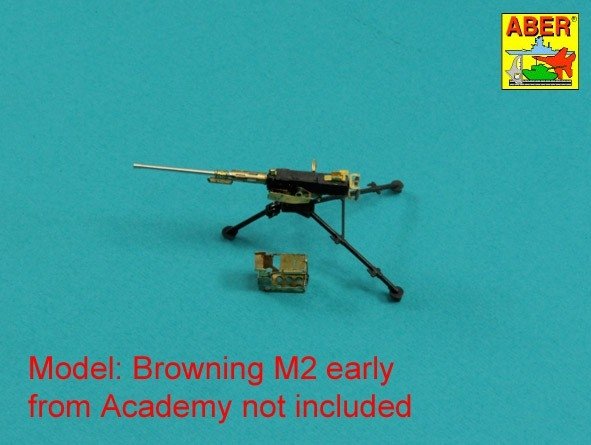 Aber 35L-091 Early barrel to U.S. cal .50 (12,7mm) heavy machine gun Browning M2 HB 1/35
