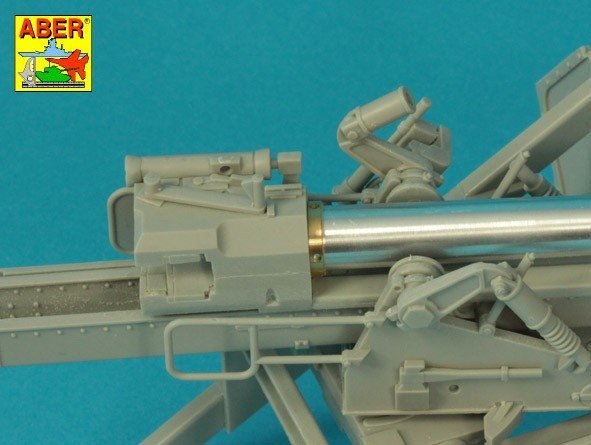 Aber 16l-29 Barrel for the Pak 40 anti-tank gun without muzzle brake / Lufa do armaty p/panc Pak 40 bez hamulca wylotowego 1/16