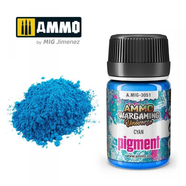 AMMO by Mig Jimenez 3051 Pigment Cyan 35ml