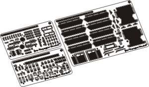 Voyager Model VPE48005 Photo Etched set for Tiger I Early Version (TAM 32504) 1/48