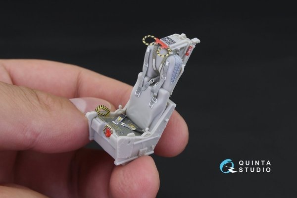 Quinta Studio QD32036 F-4D 3D-Printed &amp; coloured Interior on decal paper (Tamiya) 1/32