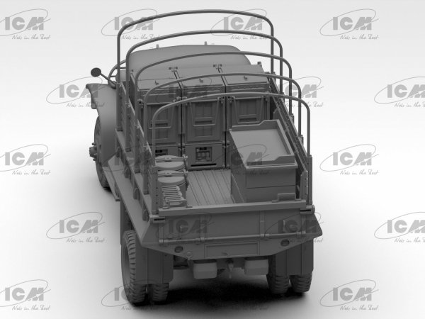 ICM 35587 WWII US Army Kitchen Truck 1/35