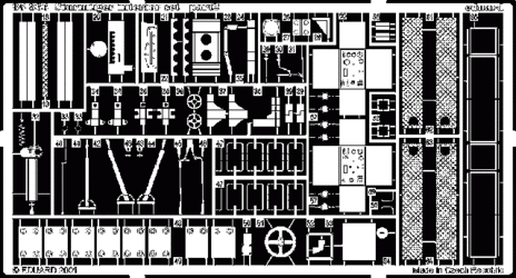 Eduard 35366 Sturmtiger interior 1:35 Tamiya