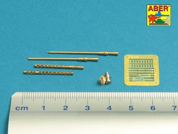 Aber 35L-222 Set of 2 barrels for Russian 14,5 mm machine guns KPVT used on ZPU-2 or ZPU-4 (1:35)