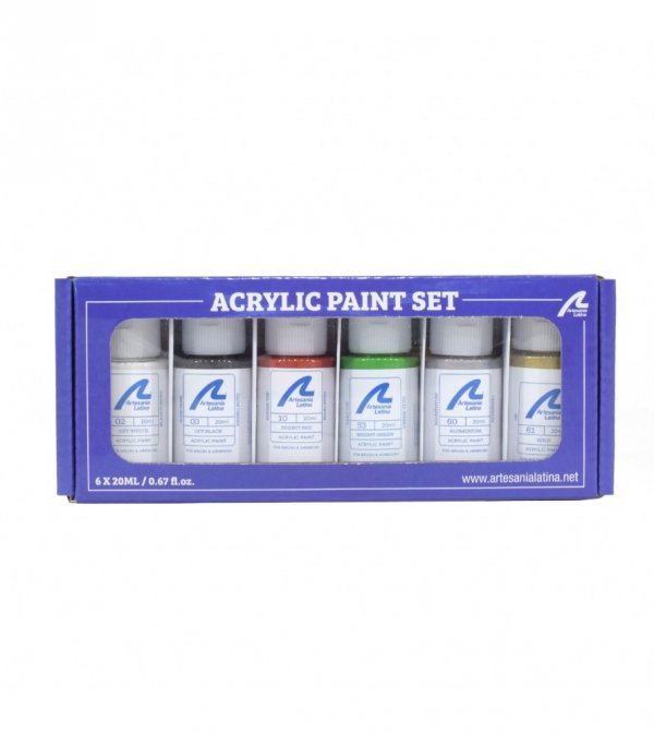 ARTESANIA LATINA 277PACK27 Zestaw farb akrylowych 6x20 ml - Bluenose II &amp; Cutty Sark