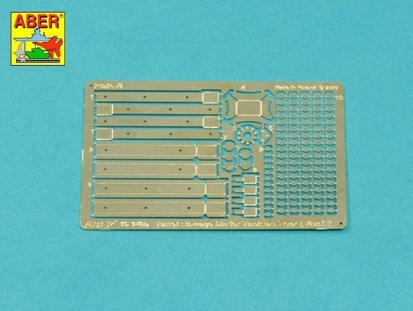 Aber 16140 Tiger I,E Tunezyjski z 501 Abt.- Turret pod / Zasobnik wieżowy 1/16