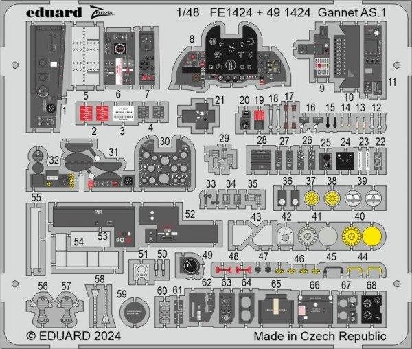 Eduard 491424 Gannet AS.1 AIRFIX 1/48