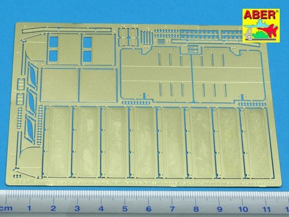 Aber 35A011 Błotniki boczne do Tiger I H1 (Afryka) (1:35)