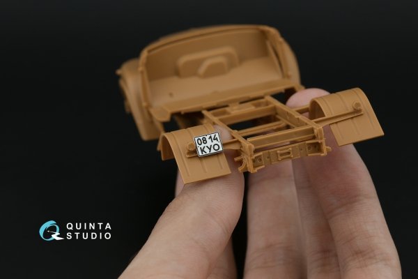 Quinta Studio QP43002 Typesetting USSR license plates ~1980-1994 (State Standart 3207-77) (All kits) 1/43
