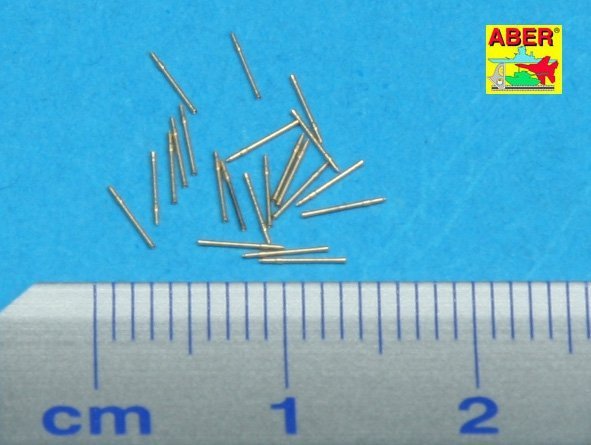 Aber 350L-16 Set of 20 pcs 20 mm L/65 barrels C/38 for German ships (1:350)