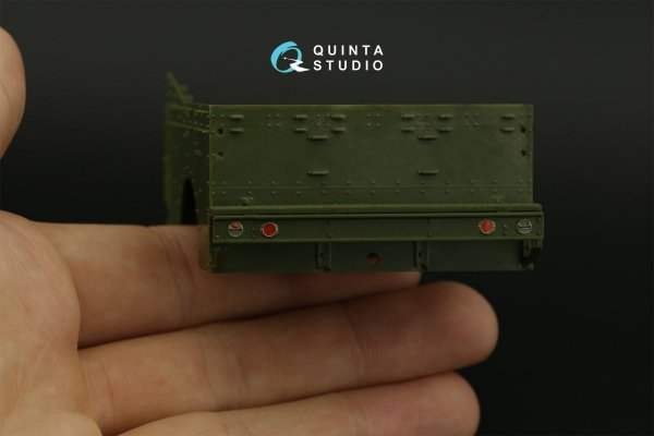 Quinta Studio QD35088 M3A1 Scout 3D-Printed &amp; coloured Interior on decal paper (Zvezda) 1/35