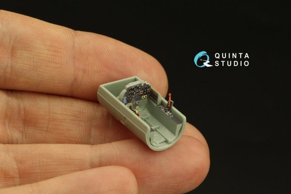 Quinta Studio QD72047 Me-262A 3D-Printed &amp; coloured Interior on decal paper (Academy) 1/72