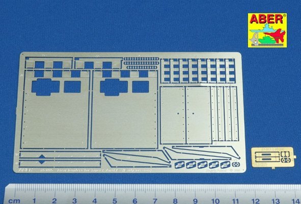 Aber 16005 Rear fenders for Tiger I, Ausf.E - Early version (1:16)
