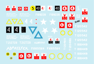 Star Decals 35-892 Desert Rats in NW Europe 1/35