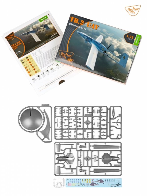 Clear Prop! CP72034 TB.2 UAV UKRAINIAN NAVY STARTER KIT 1/72