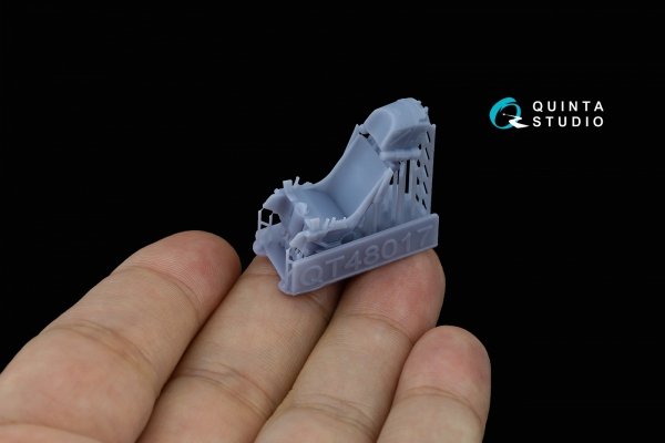 Quinta Studio QR+48061 K-36DM Series2 (early) ejection seat (for MiG-29, MiG-31, Su-27, Su-33 aircraft until 2007) (All kits) 1/48