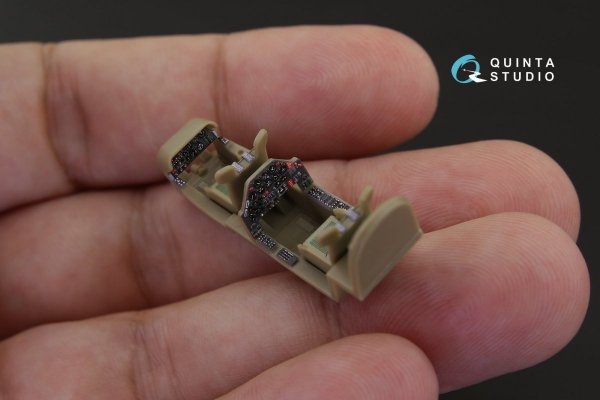 Quinta Studio QD72028 Ah-1G 3D-Printed &amp; coloured Interior on decal paper (AZ models) 1/72