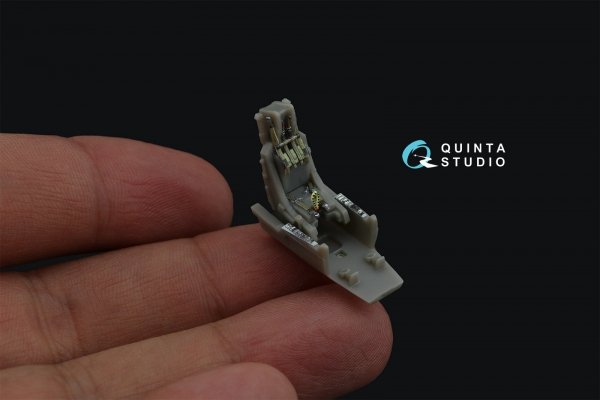 Quinta Studio QD72126 AV-8A early 3D-Printed coloured Interior on decal paper (Airfix) 1/72
