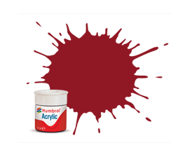 Humbrol AB0020 20 Crimson Gloss Acrylic Paint 14ml