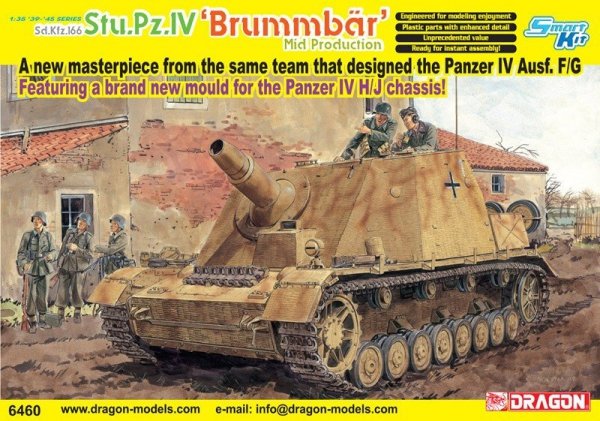 Dragon 6460 Stu.Pz.IV Brummbar Mid Production (1:35)