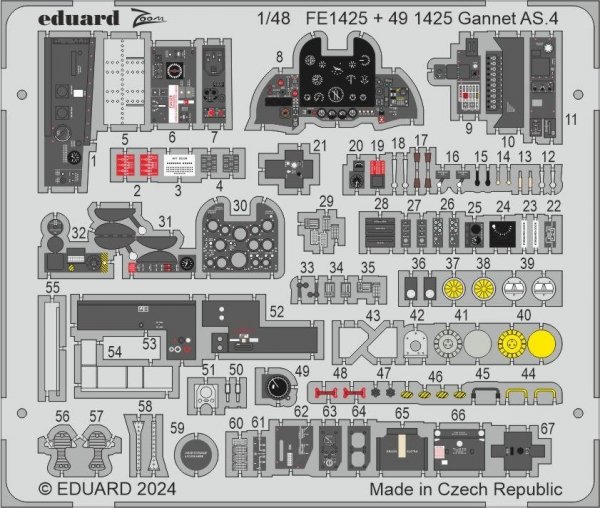 Eduard FE1425 Gannet AS.4 AIRFIX 1/48