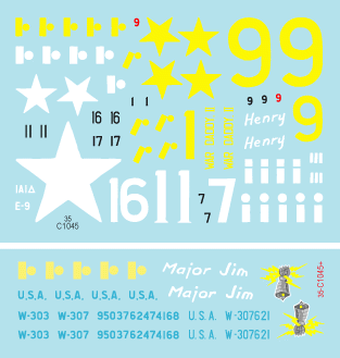 Star Decals 35-C1045 US in North Africa 1942-43 # 1 1/35