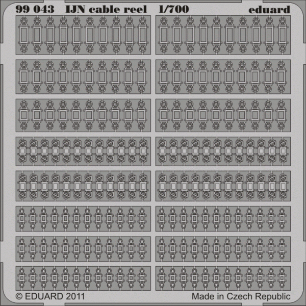 Eduard 99043 IJN cable reel 1/700