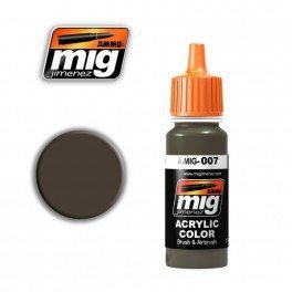 AMMO of Mig Jimenez 0007 RAL 7017 DUNKELBRAUN