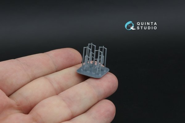 Quinta Studio QT72049 Browning .30 M2 AN (fixed) Machine Gun, 4 pcs (for all kits) 1/72