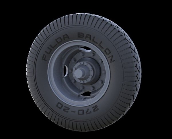 Panzer Art RE35-246 Road wheels for Bussing-Nag 4500 (early pattern) 1/35