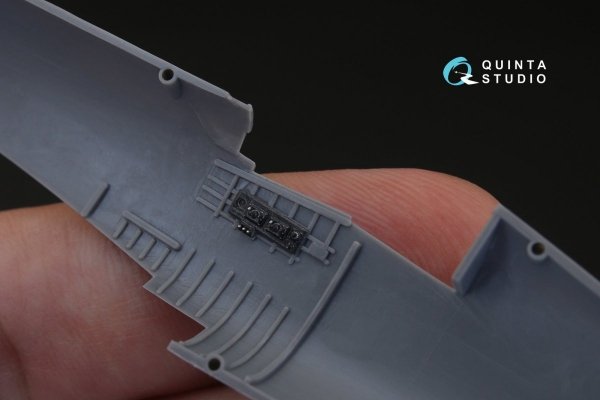 Quinta Studio QD72023 F4U-1 Corsair (Bird cage) 3D-Printed &amp; coloured Interior on decal paper (for Tamiya kit) 1/72