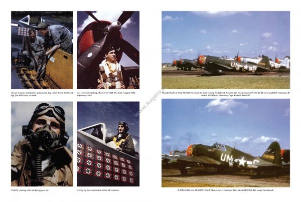 Kagero 12017 Thunderbolts of the U.S. 8th Army Air Force March 1944 – May 1945 EN