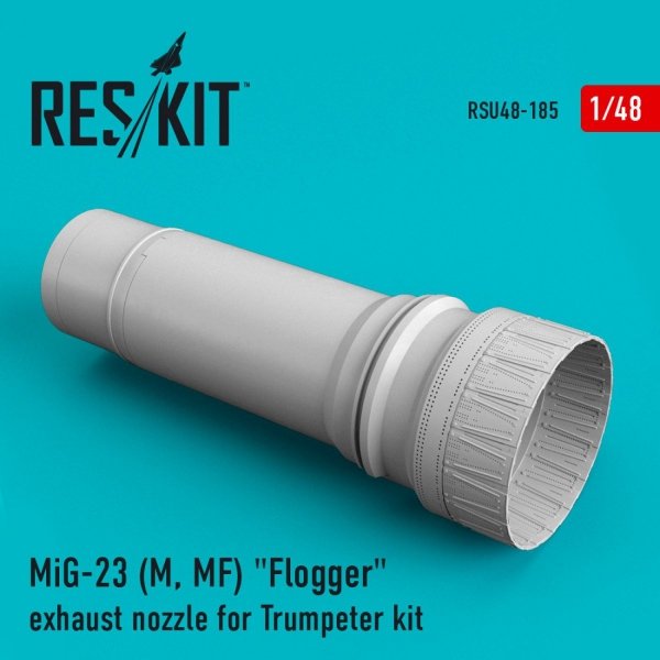 RESKIT RSU48-0185 MIG-23 (M, MF) &quot;FLOGGER&quot; EXHAUST NOZZLE FOR TRUMPETER KIT 1/48