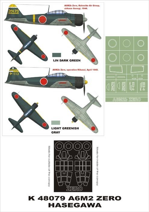 Montex K48079 A6M2 Zero 1/48