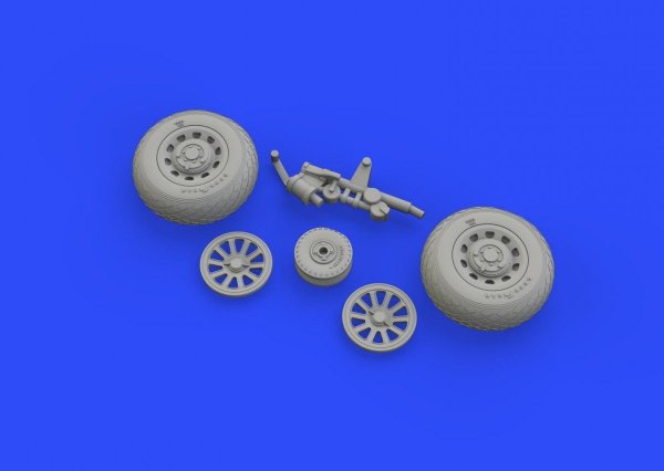 Eduard 648335 P-51D wheels AIRFIX 1/48