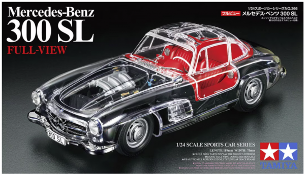 Tamiya 24366 Full-View Mercedes-Benz 300 SL 1/24