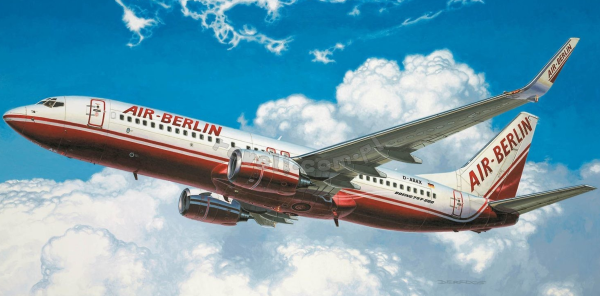 Revell 64202 Boeing 737-800 Air Berlin &amp; winglets Model Set (1:144)