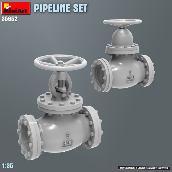 MiniArt 35652 PIPELINE SET 1/35