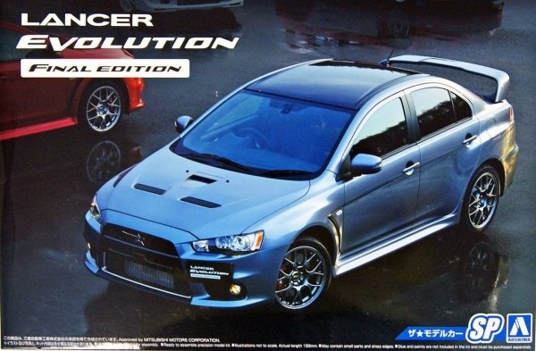 Aoshima 05164 MITSUBISHI CZ4A LANCER EVOLUTION X EDITION'15 (1:24)