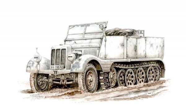 Special Armour 72002 SdKfz 11 Leichter Zugkraftwagen 3t (1:72) 