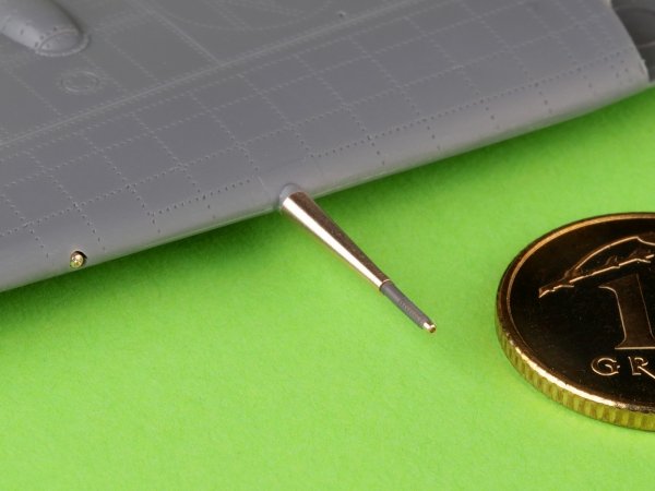 Master AM-72-177 Spitfire Mk.IIb/Vb -  lufy działek Hispano 20mm w osłonach i końcówki luf Browning .303 (do modelu Eduarda oraz IBG) 1/72