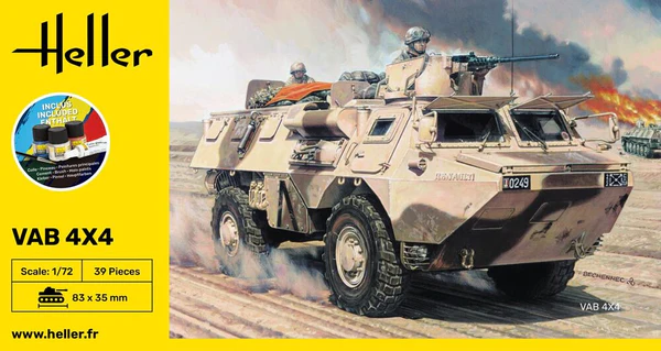 Heller 56898 VAB 4x4  - Starter Kit 1/72