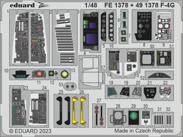 Eduard BIG49389 F-4G Meng 1/48