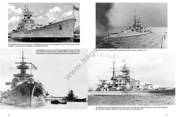 Kagero 95008 The Battleships Scharnhorst and Gneisenau vol. I EN/PL