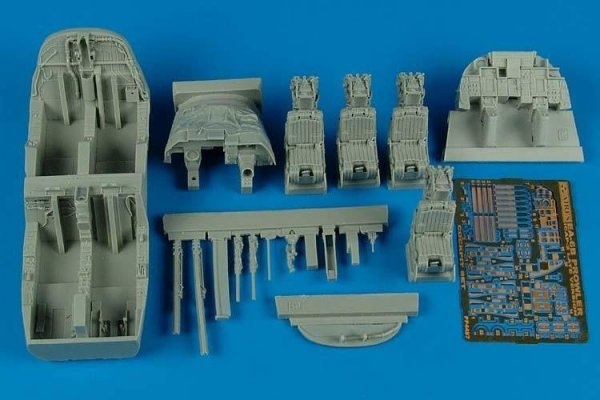 Aires 4487 EA-6B Prowler ICAP-2 (late) cockpit set 1/48 Kinetic