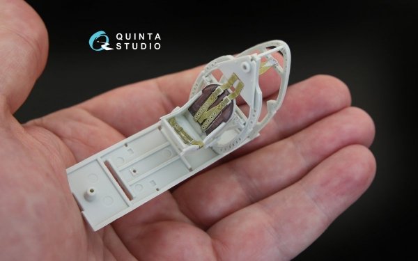 Quinta Studio QD32044 Spitfire Mk. IX 3D-Printed &amp; coloured Interior on decal paper (for Revell kit) 1/32